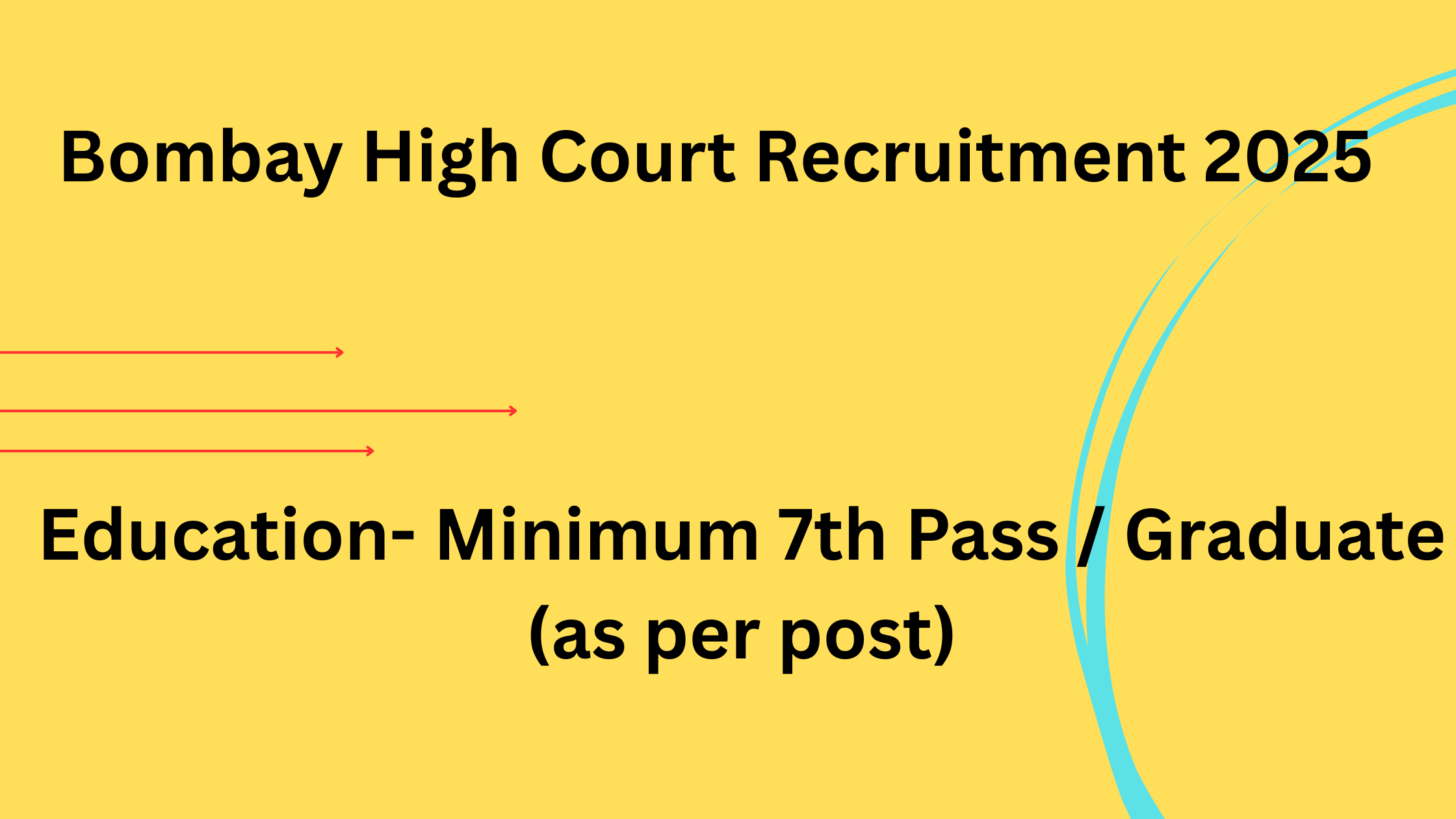 Bombay High Court Recruitment 2025