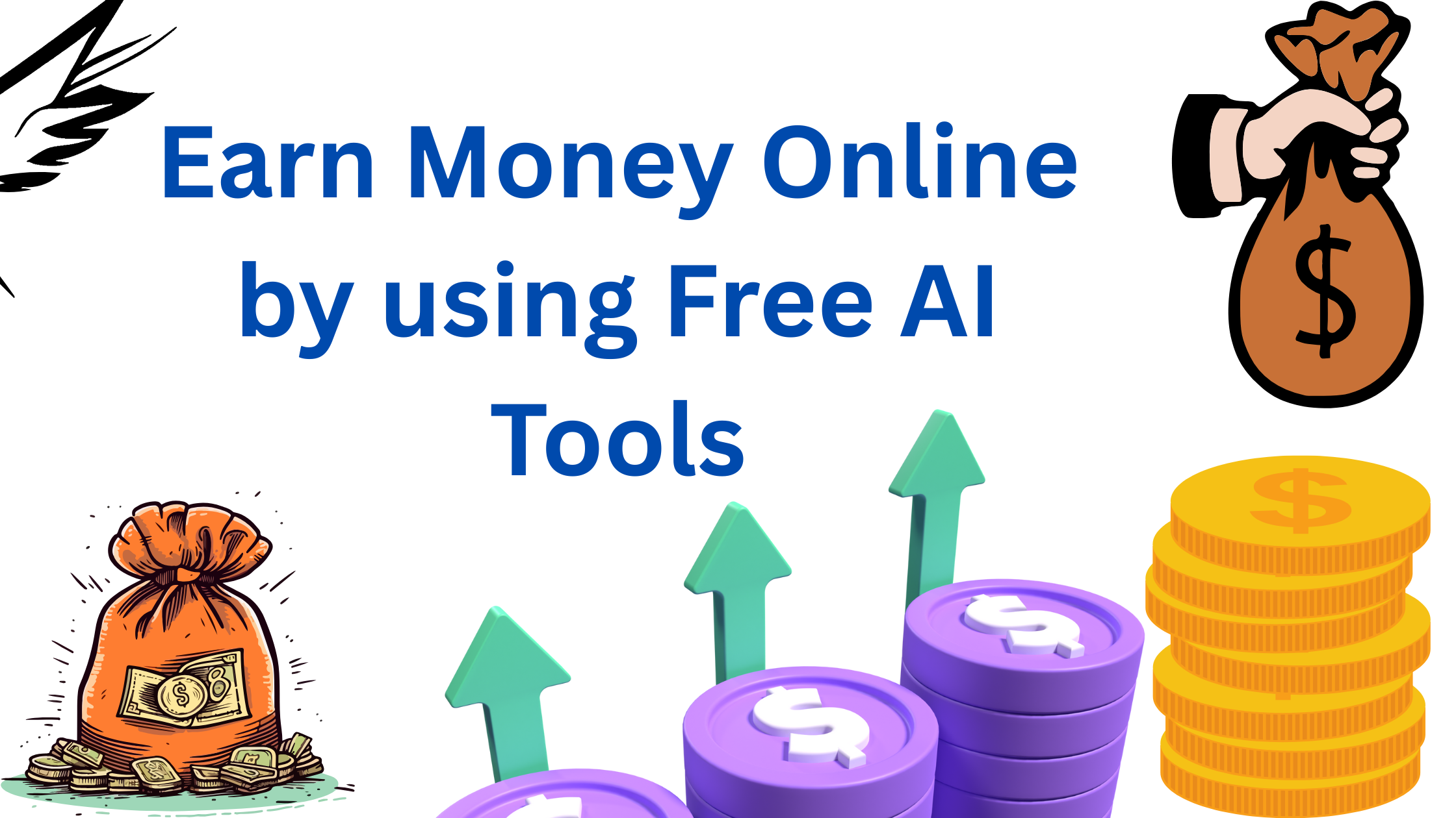 Earn Money Online by using Free AI Tools