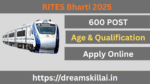 rites bharti 2025