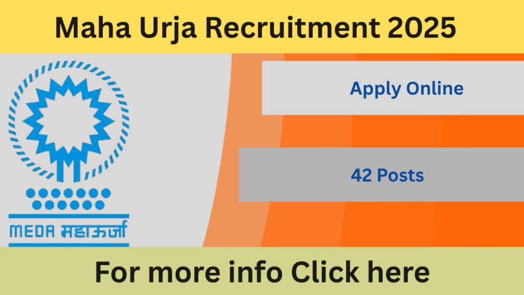 Maha Urja Recruitment 2025