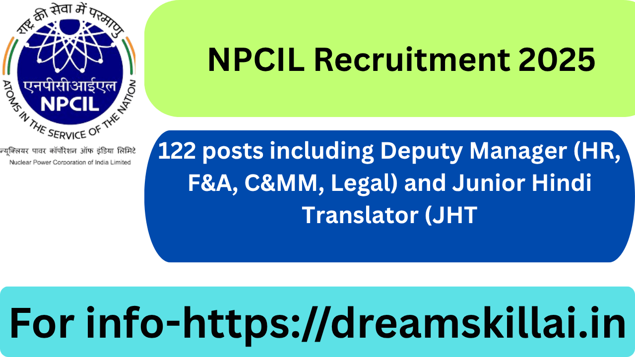 NPCIL Bharti 2025